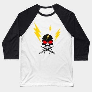 Power Skull Baseball T-Shirt